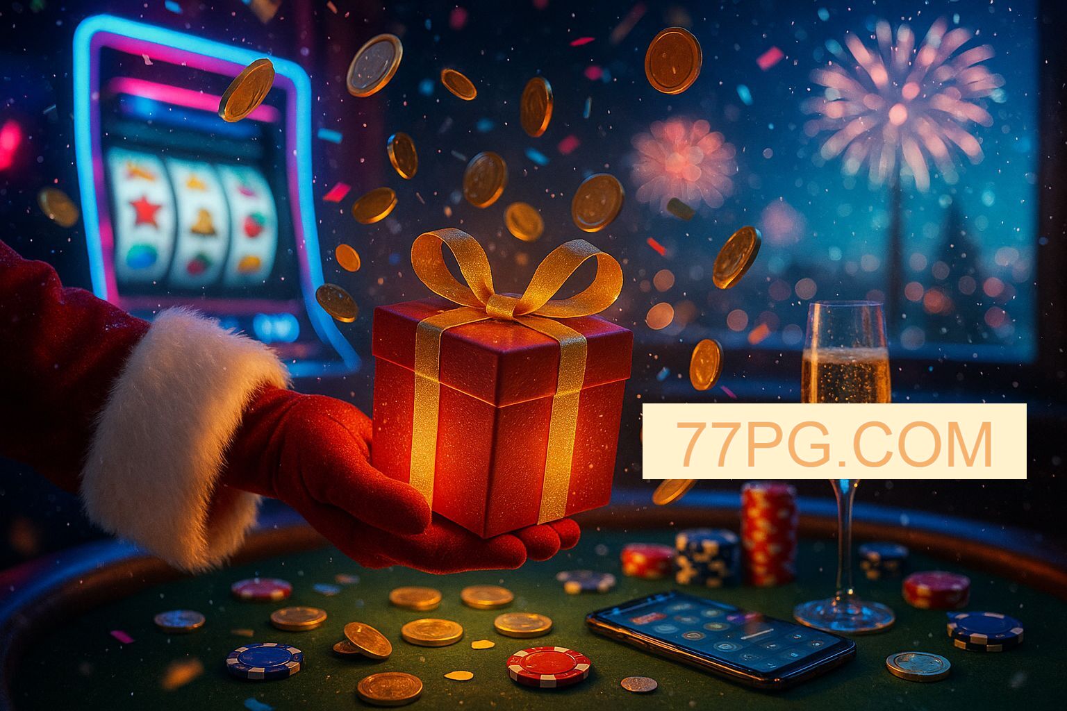 Promoções de Ano Novo no 77PG